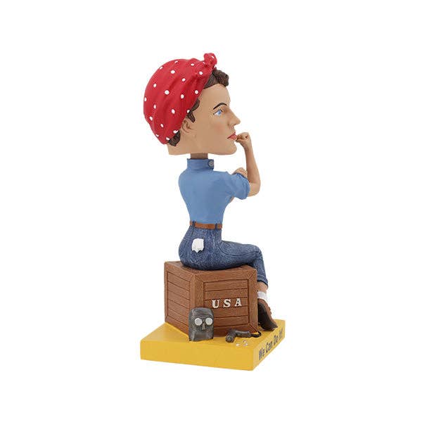 Royal Bobbles Rosie the Riveter Collectible Bobblehead
