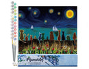 Paint by numbers - Starry Night with Animals