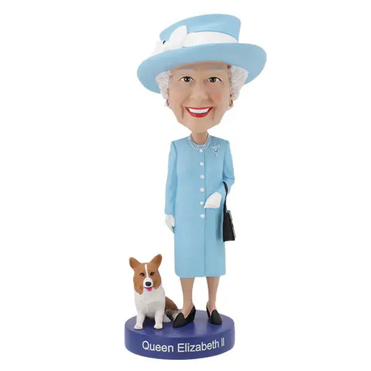 Royal Bobbles Queen Elizabeth II Collectible Bobblehead