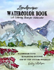 Watercoloring Book - Landscape Outlines with Video Tutorials