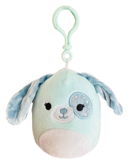 Squishmallow Plush Toy 3.5" Clip Linnea the Dog Velvet