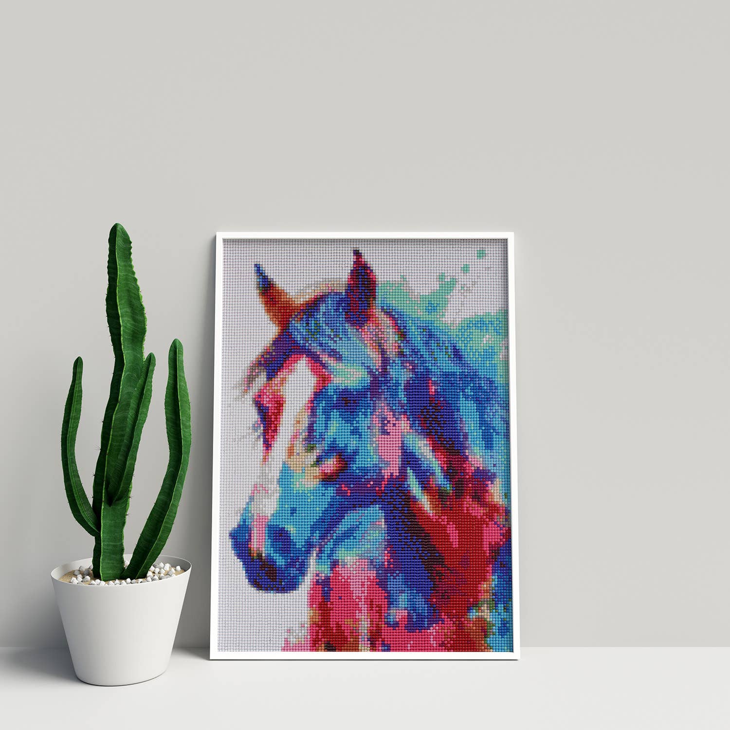 Painted Horse Diamond Painting Kit