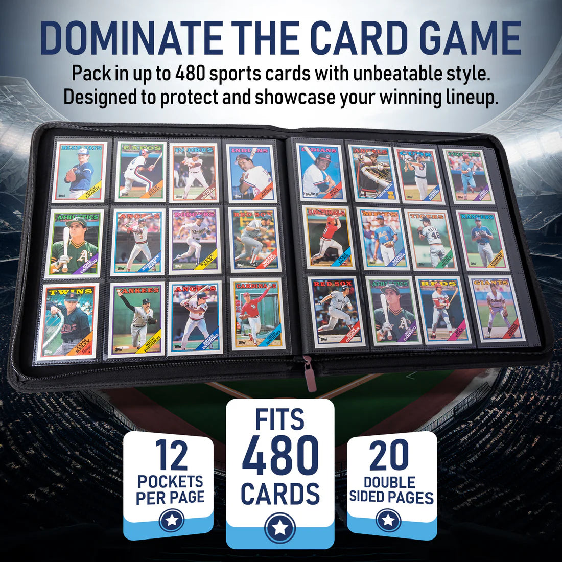 Premium TCG Card Binder - Pink