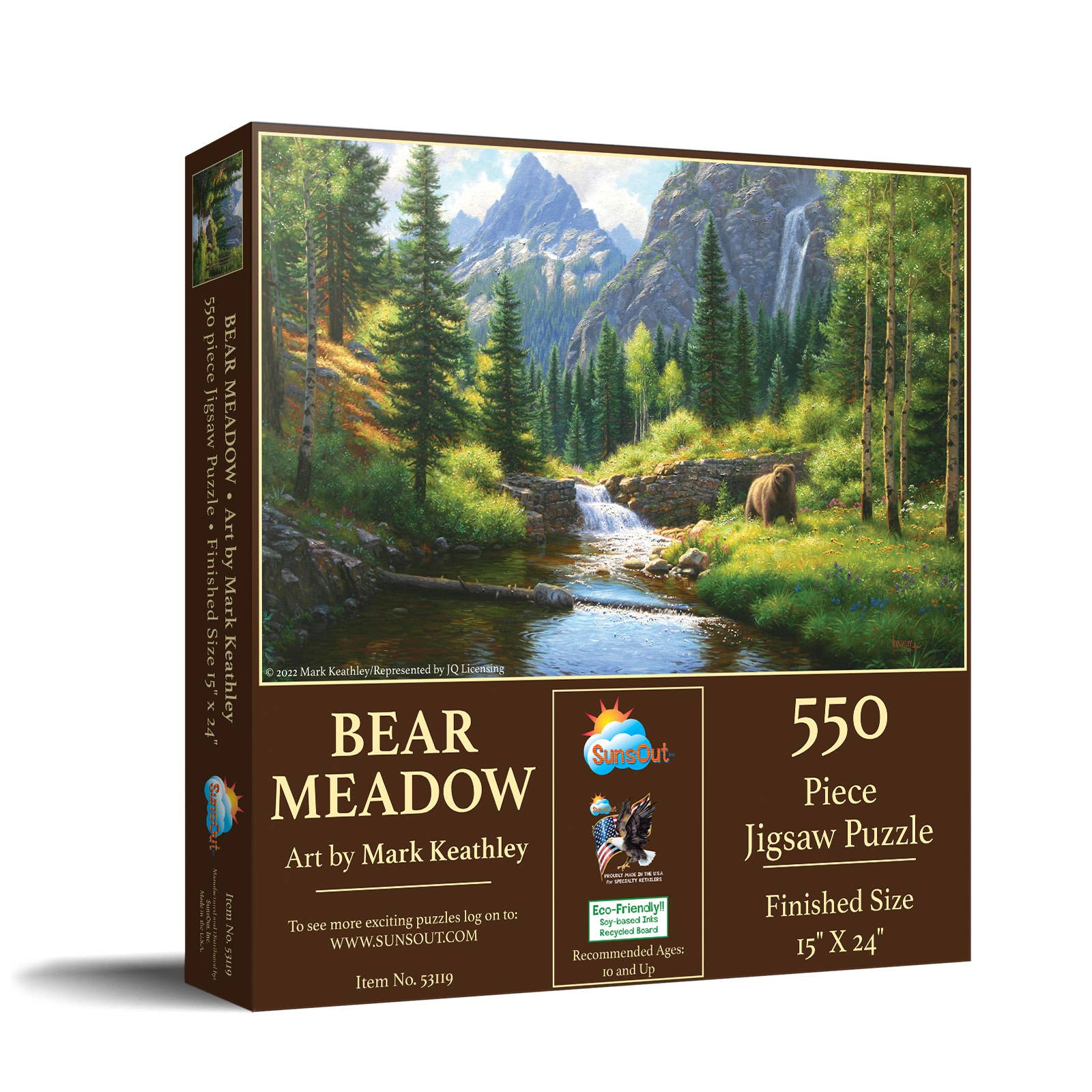 Bear Meadow 550 pc Puzzle