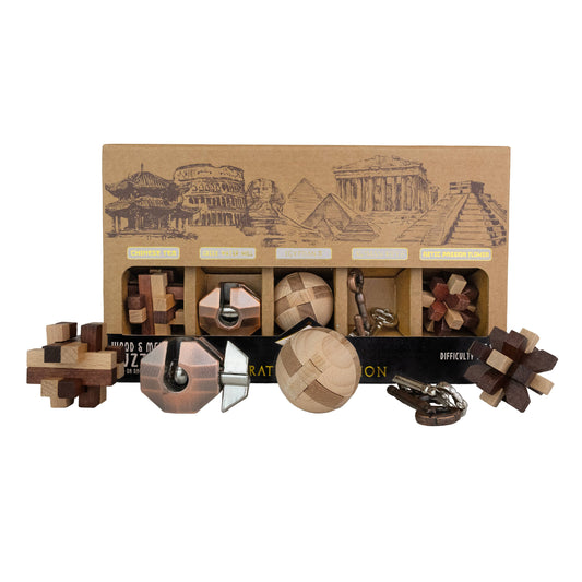 True Genius Curated Collection (5pc Mini-Puzzle Gift Set)