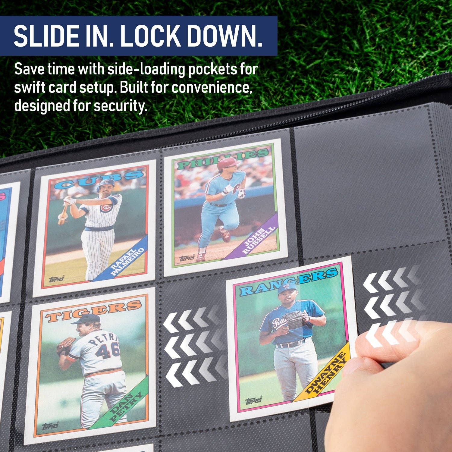 Premium TCG Card Binder - Blue