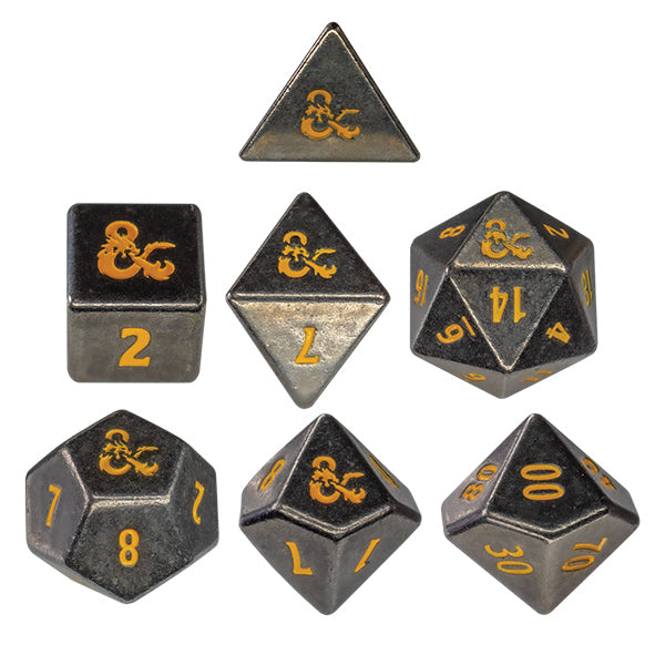 7-Die Set Heavy Metal: Dungeons & Dragons- Realmspace