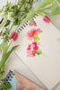 Floral Watercoloring Book - Outlines with Video Tutorials