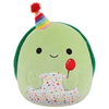 Squishmallow Birthday Plush Toy 8" Henry Turtle w/Party Hat
