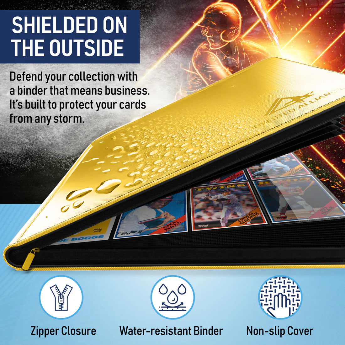 Premium TCG Card Binder - Yellow