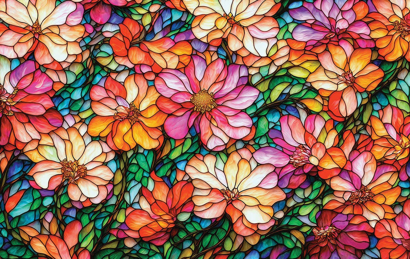 Flower Garden 550 pc Puzzle