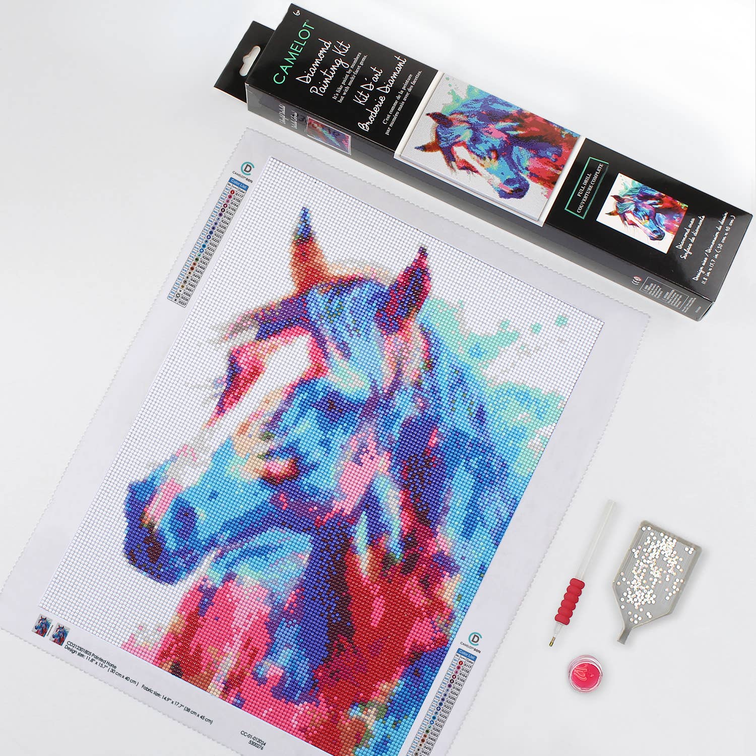 Painted Horse Diamond Painting Kit