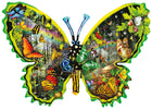 Butterfly Migration SHAPED Puzzle