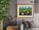 Paint by numbers - Flowers in the Countryside