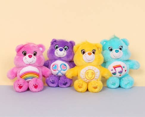 Care Bears Plush Keychains Bag Point Charm Ring