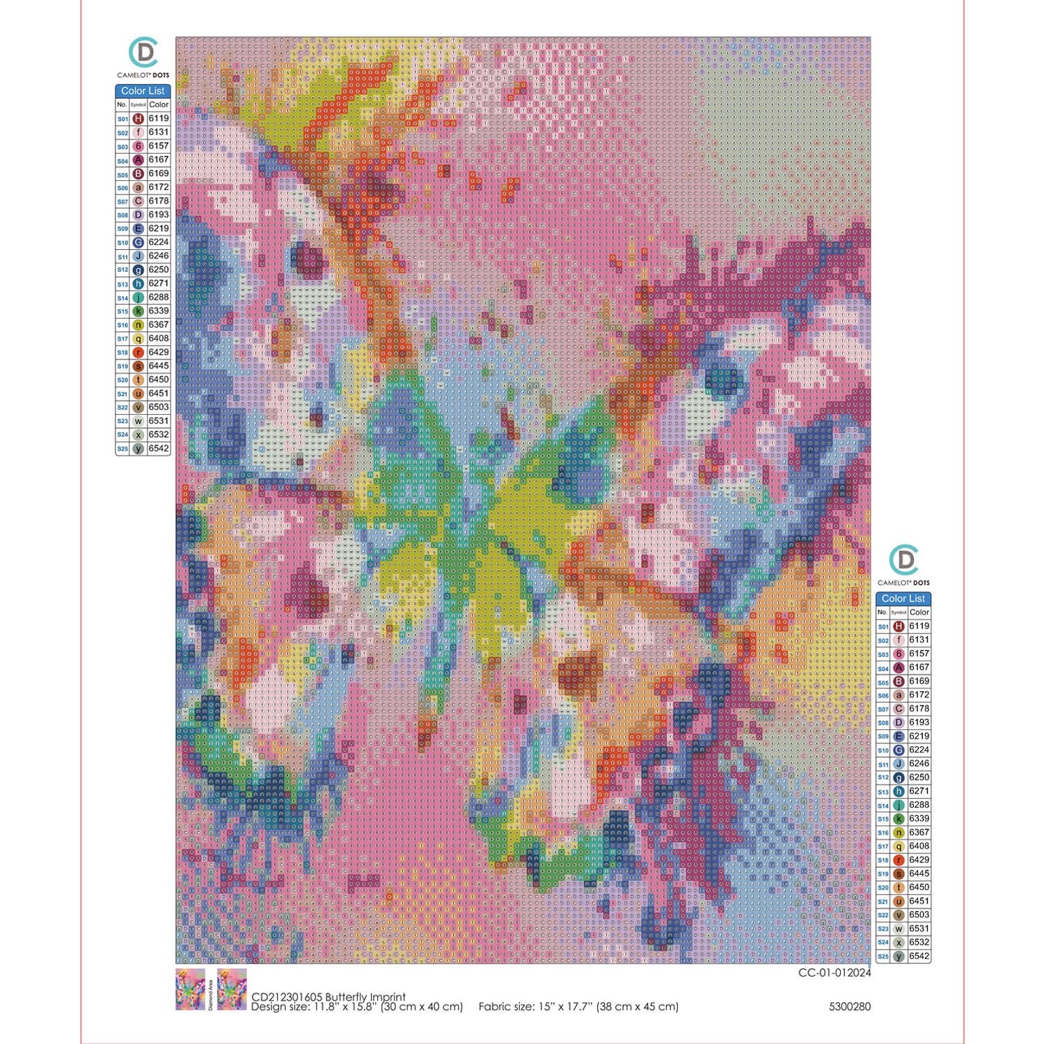 Butterfly Imprint Diamond Painting Kit