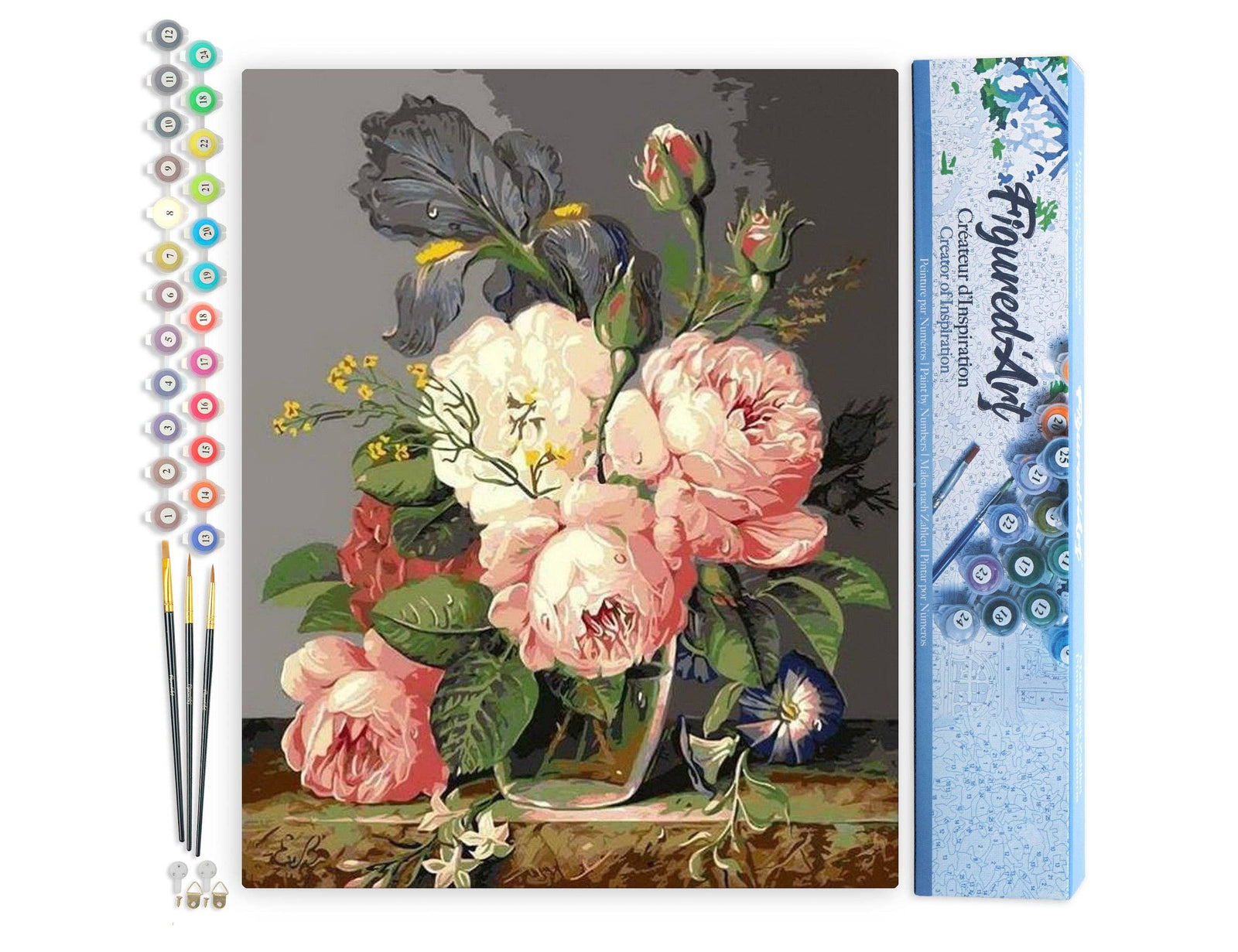 Paint by numbers - Bouquet of Wild Flowers