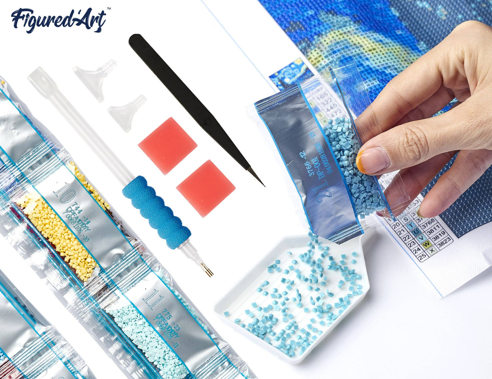 Diamond Painting - Hearts