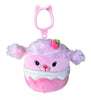 Squishmallow Plush Toy 3.5" Clip Chloe the Milkshake Poodle