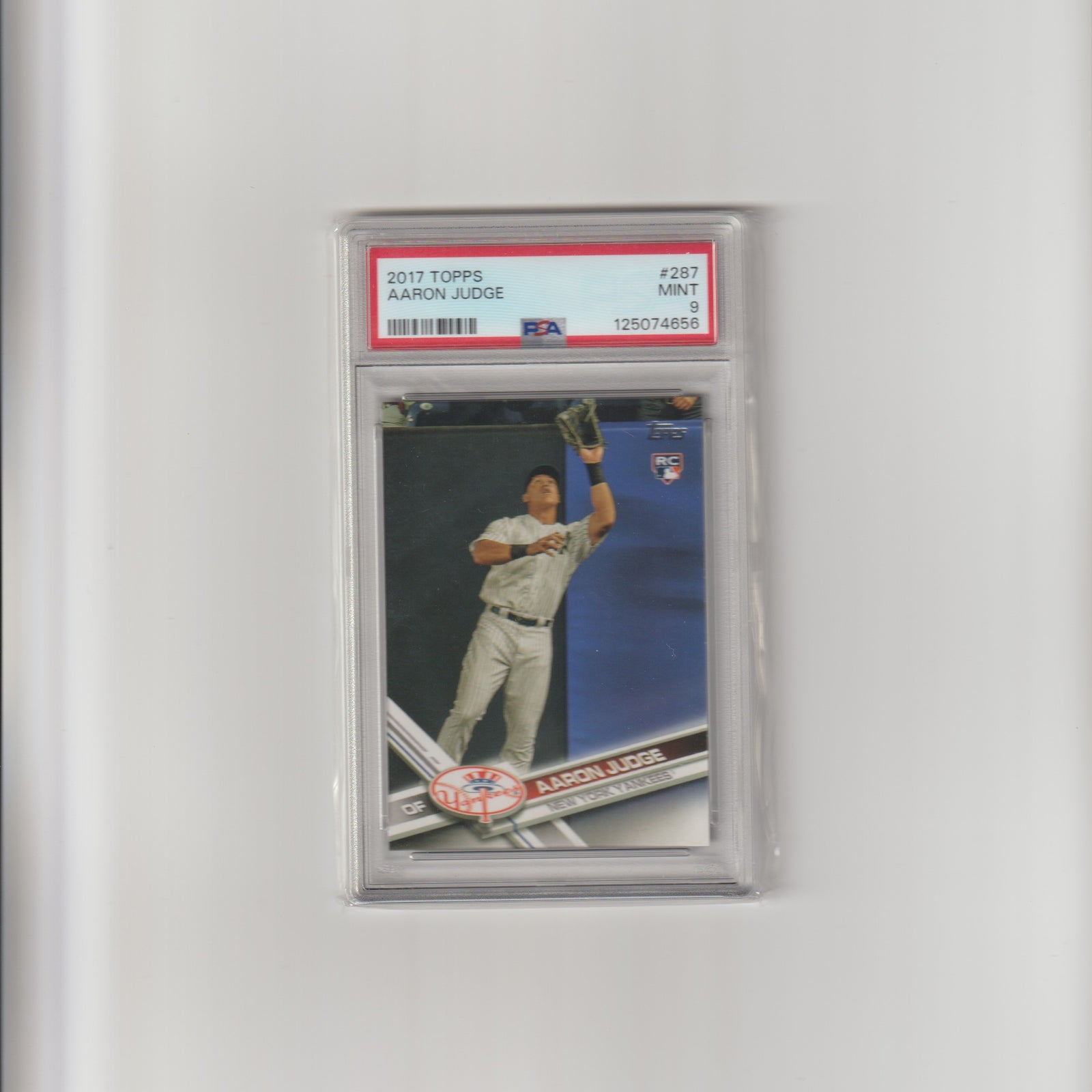 Aaron Judge 2017 Topps #287 - PSA 9