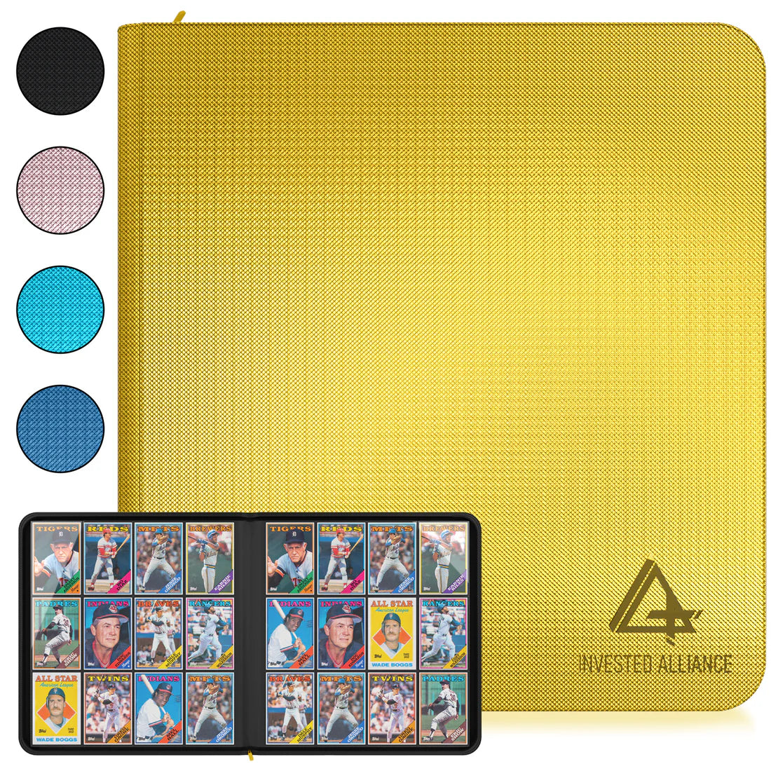 Premium TCG Card Binder - Yellow