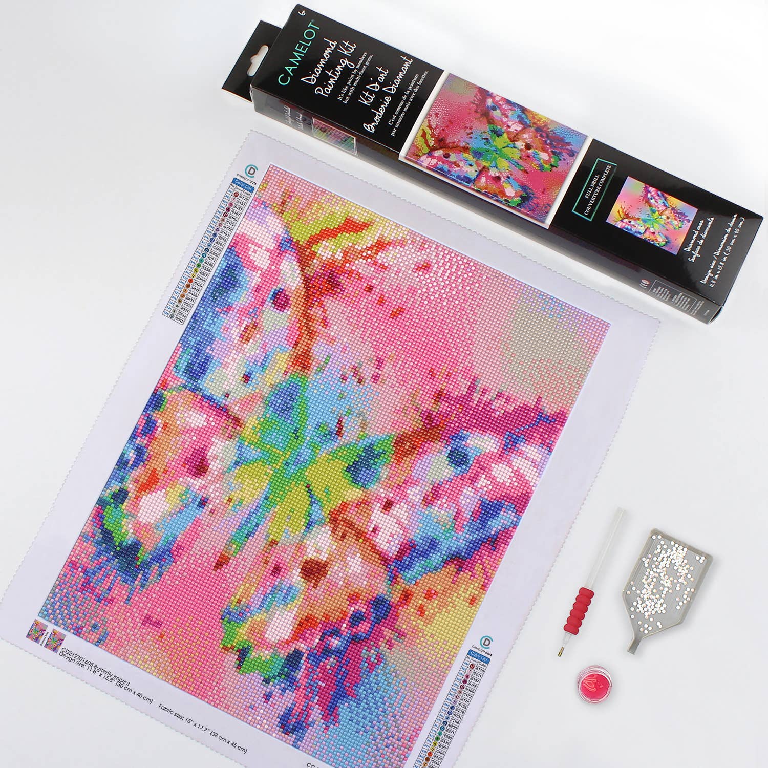 Butterfly Imprint Diamond Painting Kit