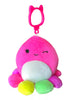 Squishmallow Plush Toy 3.5" Clip Lasla the Octopus