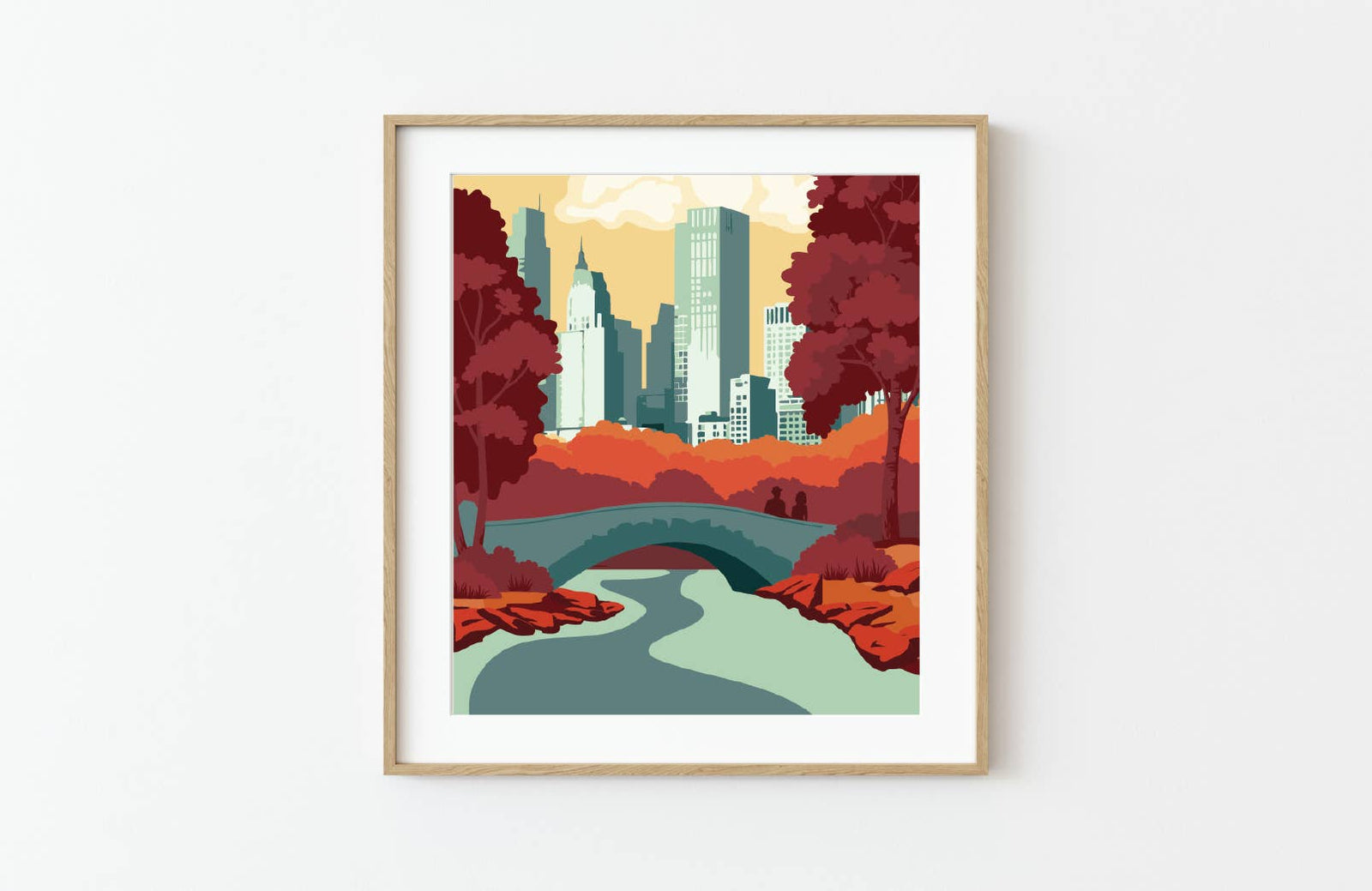 Central Park Fall in Love