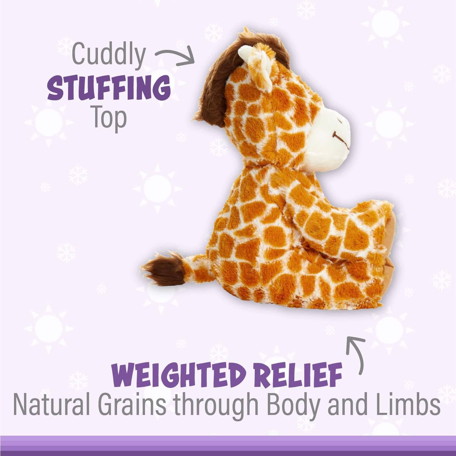 Flirty Giraffe Warm Pal