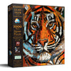 Stained Glass Tiger 1000 Puzzle