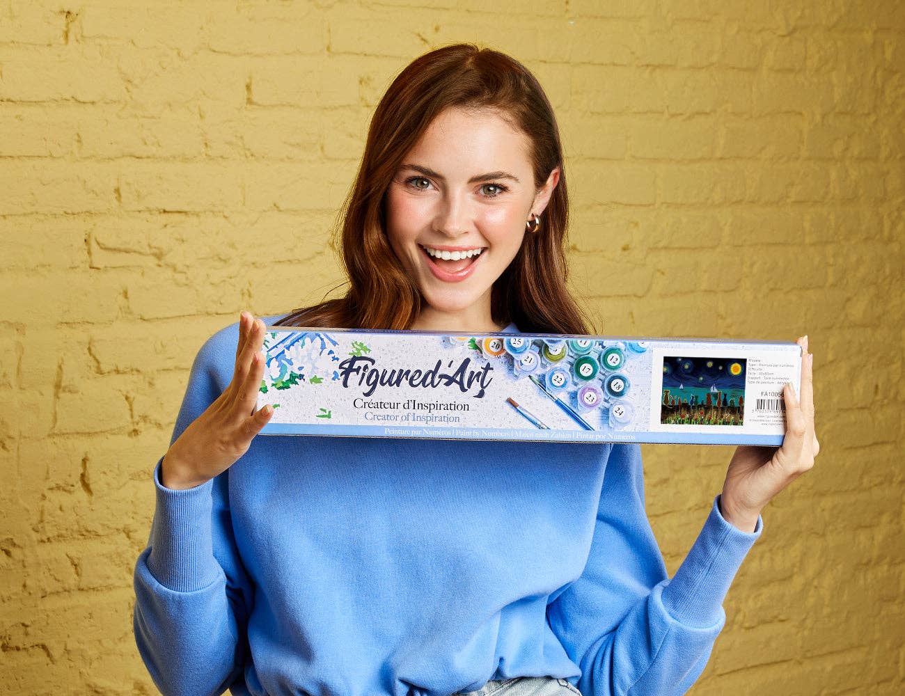 Paint by numbers - Starry Night with Animals