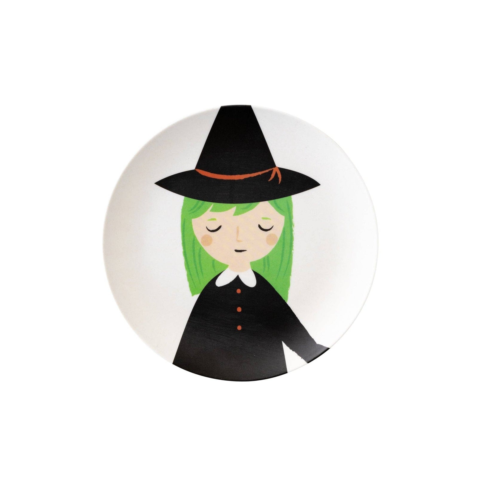 PLBP101 -  Trick or Treaters Reusable Bamboo Plate Set