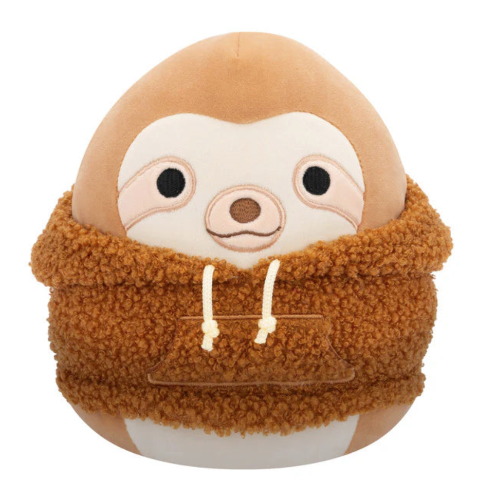 Squishmallow Plush Toy 12" Sherman the Sloth Hoodie