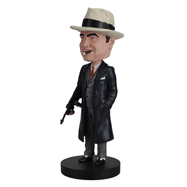 Royal Bobbles Al Capone Collectible Bobblehead