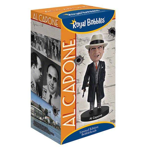 Royal Bobbles Al Capone Collectible Bobblehead