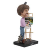 Royal Bobbles Bob Ross Collectible Bobblehead Statue