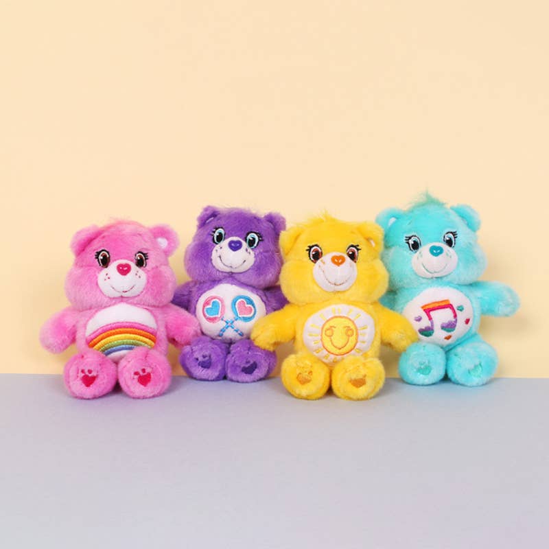 Care Bears Plush Keychains Bag Point Charm Ring