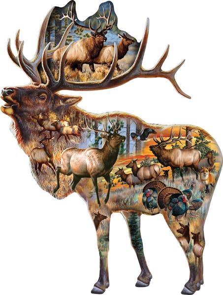 Bugle Call SHAPED Puzzle