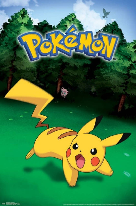 Pokemon Pikachu 24x36 Poster