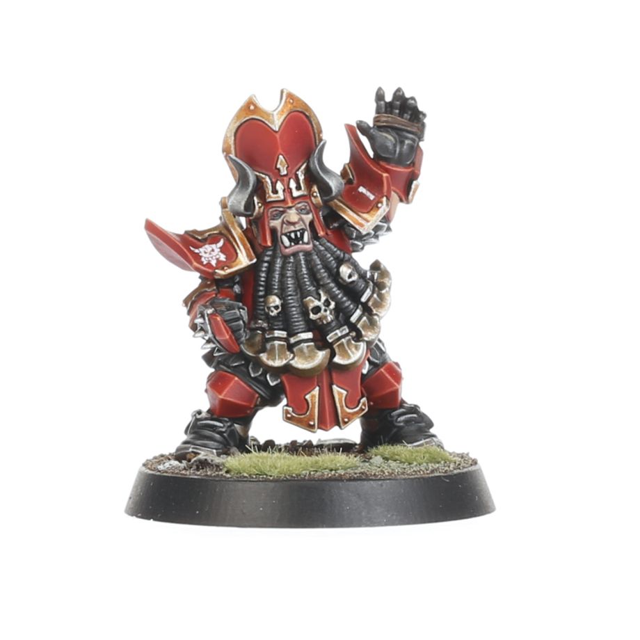 Chaos Dwarf Blood Bowl Team: The Zharr-Naggrund Ziggurats