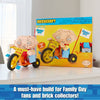 Family Guy Stewie on Trike Brick Building Set