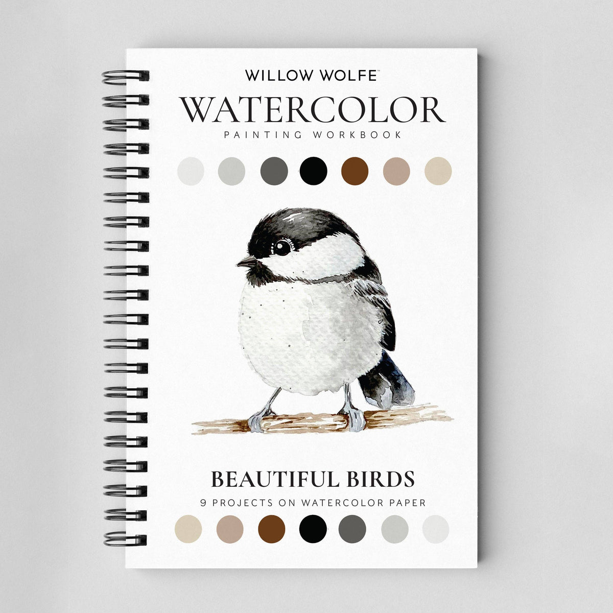 Beautiful Birds Watercolor Workbook by Willow Wolfe