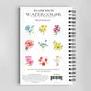Bold Flowers Watercolor Workbook