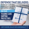 Trading Card Shipping Protector 3.5x4.5 100 Pack