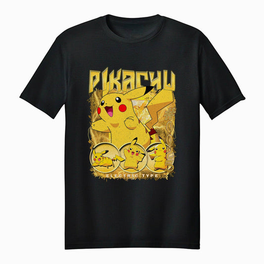 Pokemon Pikachu Electric Type Adult Unisex T-Shirt