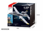 Sluban A-10 Warthog Fighter Jet Building block set - B1362