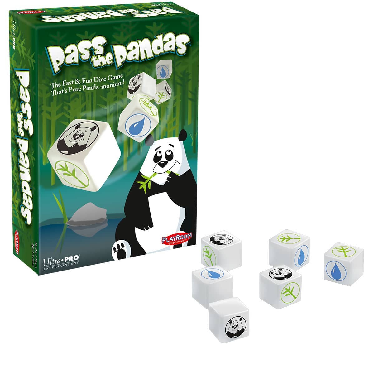 Pass the Pandas Animal Dice Toy Family Party Board Game
