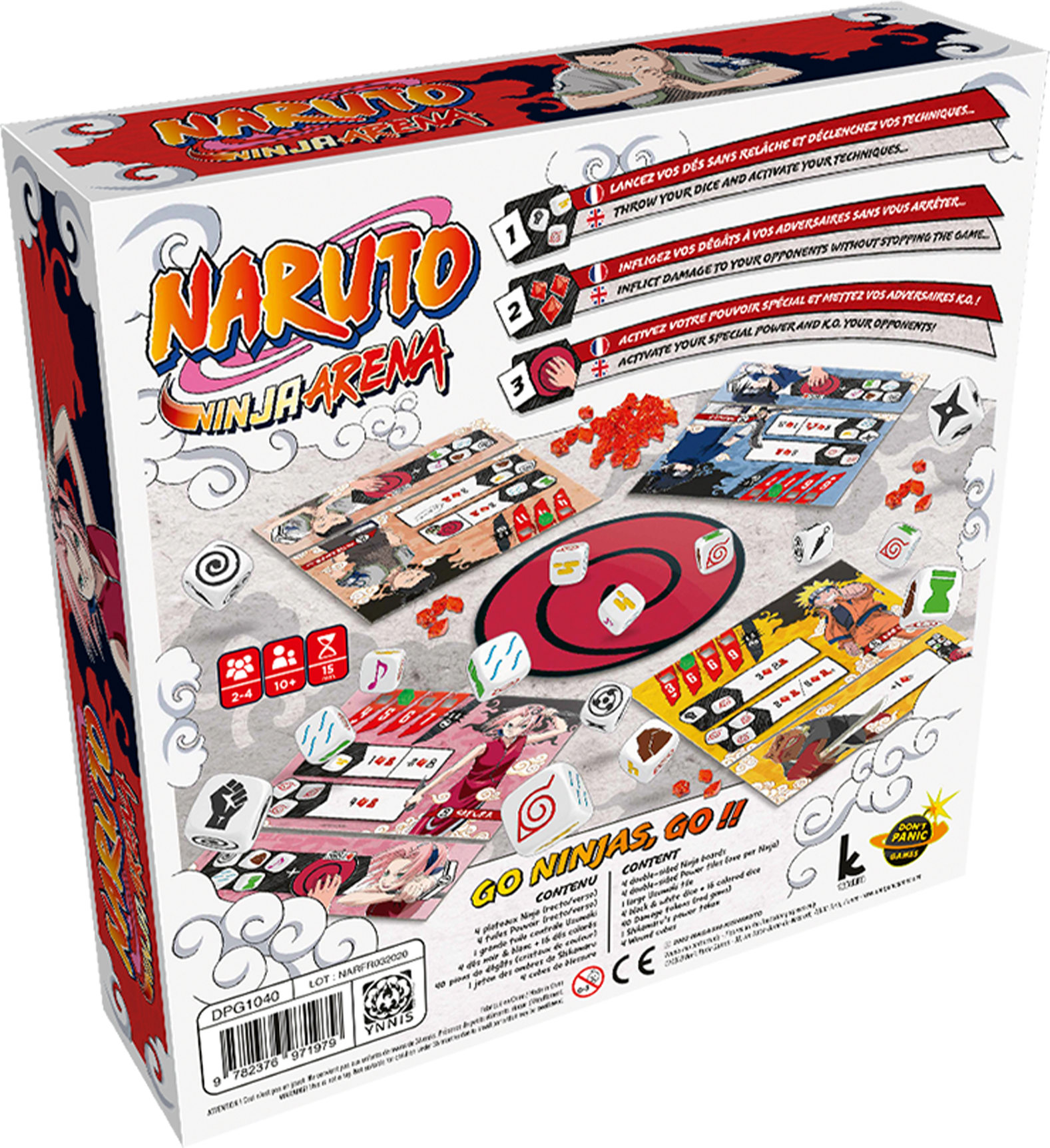 Naruto Ninja Arena - NEW FORMAT! - Boardgame