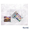 Paint by Numbers rolled - Colorful Abstract Tiger