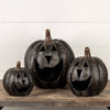15" BLACK BIG MOUTH PUMPKIN